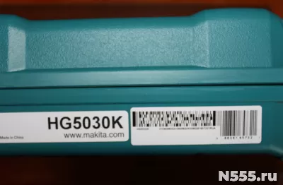 Фен строительный "Makita HG5030K" фото 2